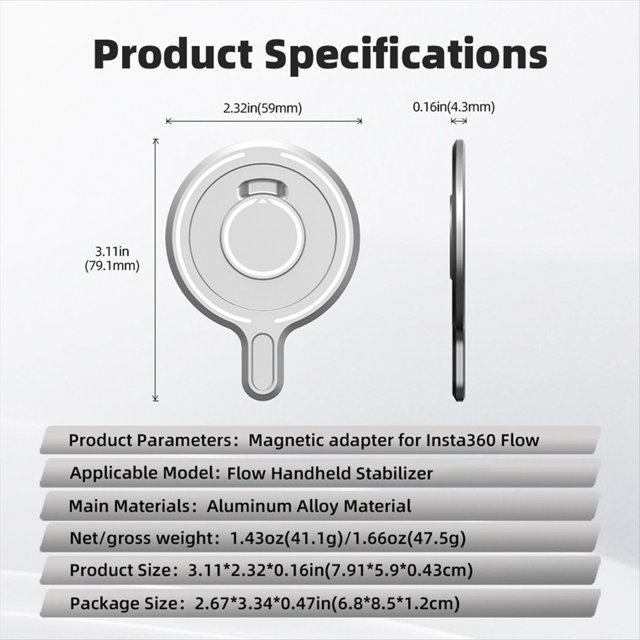 Para Flow Soporte Magnético para Teléfono para Adaptador para 15 14 13 12 Smatphone Handheld