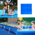 thumbnail image 5 of 11Ft Round Swimming Pool Liner 11 Foot Pad mat Swimming Pool Ground Cloth Square for Under Pool Floor Liner Underlayment Pad Protector Preventing Punctures Pool Tarp, 5 of 8