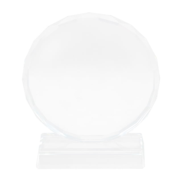MasteelfCA Decorative Crystal Trophy Transparent Award Trophy Delicate Prize Trophy Prize Accessory