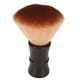 thumbnail image 2 of Cepillo de barba para hombres, pelo de nailon suave, mango de madera, cepillo de aseo para limpieza del cabello, negro, 2 of 14