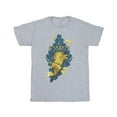 thumbnail image 1 of DC Comics Mens Shazam Fury Of The Gods Golden Animal Bolt T-Shirt, 1 of 1