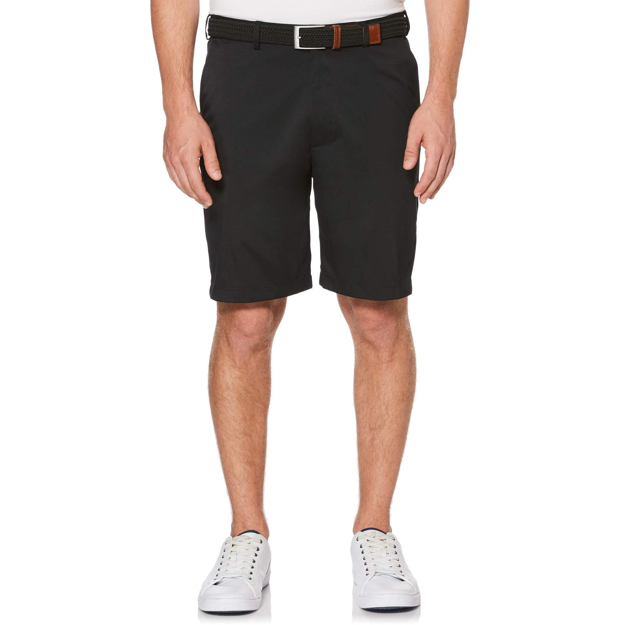 Savane Flat Front Microfiber Stretch Shorts - Walmart.com
