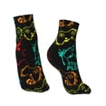 thumbnail image 4 of Bingfone Play Game Start Design Patterned Men'S Women'S Casual Cotton Socks, 4 of 9