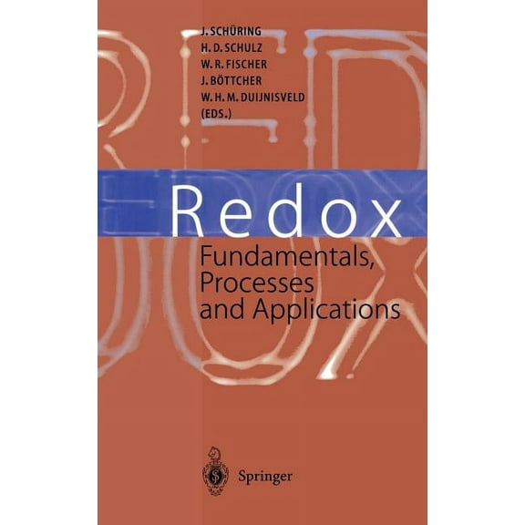 Redox: Fundamentals, Processes and Applications, (Hardcover)