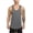 Grey, variant on Men'S V-Neck Gym Bodybuilding Stringer Tank Top Workout Muscle Cut Shirt Fitness Sleeveless Vest Dri-Power Cotton Blend & Tanks, Moisture Wicking, Odor Protection Khaki M