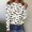 Beige, variant on Women's Halloween Funny Bat T-Shirt Pumpkin Long Sleeve Novelty Costume Top Tees Women Fashion Casual Long Sleeve Round Neck Printed Tops Shirts Blouses Tops Beige Xxl