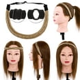 thumbnail image 4 of Elastic Synthetic Chunky Hair Braid Headbands Classic Plaited Braided Hairpiece, 4 of 6