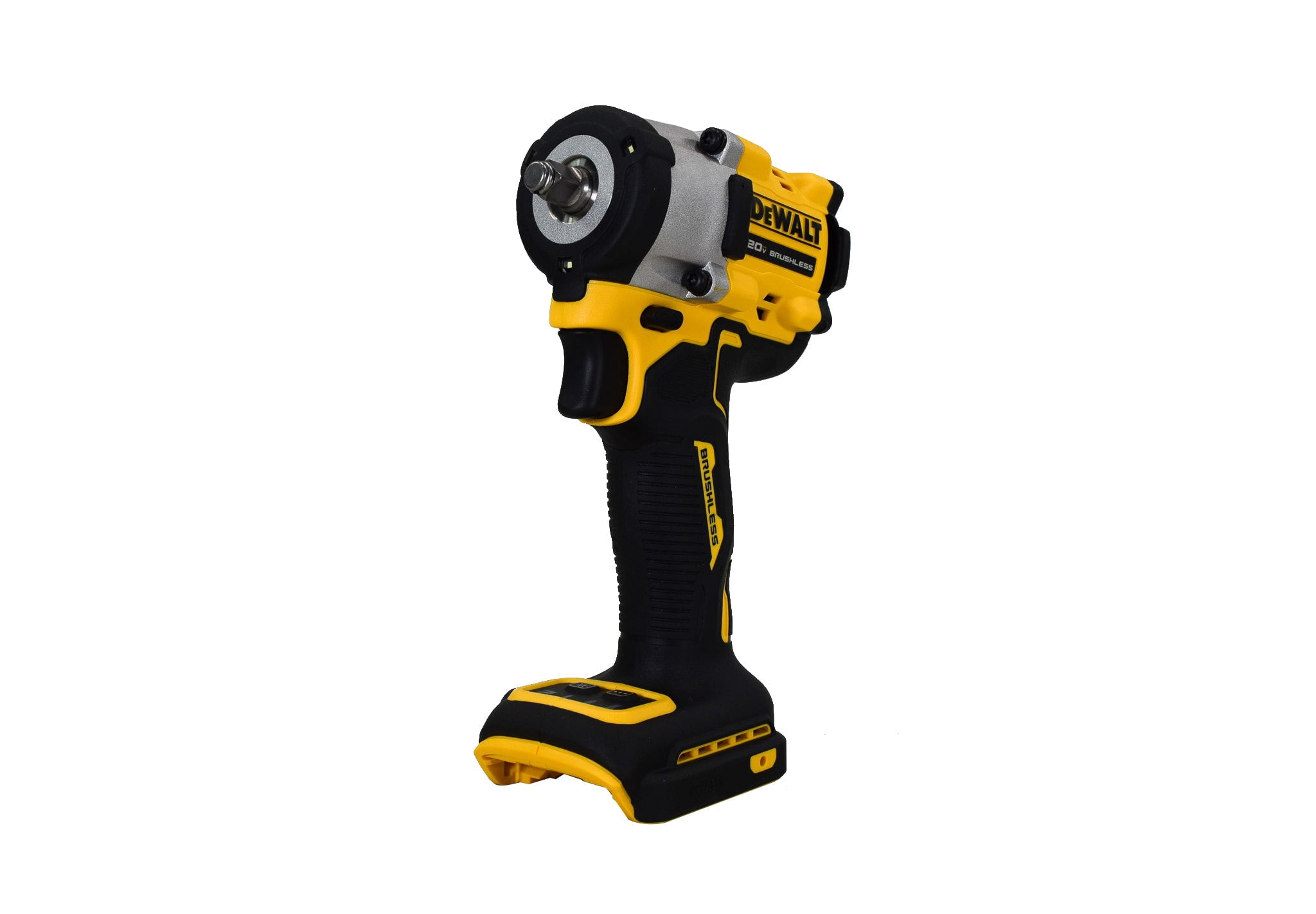 DEWALT ATOMIC 20V MAX 3/8 in Cordless Impact Wrench Kit with Hog Ring Anvil (DCF923P2) – 300 ft-lbs Fastening, 450 ft-lbs Breakaway, (2) 5.0Ah Batteries, Charger, Contractor Bag