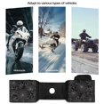 thumbnail image 5 of Uorisanigo Universal ATV Tank Bag Waterproof Snowmobile Motorcycles ATV Fender Bag Front Accessories Gray Cobweb Storage Pack Luggage with Drink Pocket, 5 of 7