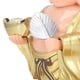 thumbnail image 3 of Lucky Money Maitreya Buda Estatua de Buda con energía Solar Dios Solar de la Riqueza Estatuilla decoración de la habitación del hogar Accesorios de Escritorio Dorado, 3 of 8