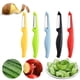 thumbnail image 2 of WAITLOVER Pelador de frutas y verduras de cocina, pelador fácil de pelar de frutas y verduras con mango largo, 2 of 7