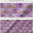 thumbnail image 2 of Soimoi Cotton Voile Fabric Tree,Deer & Racoon Cartoon Fabric Prints by Yard 42 Inch Wide, 2 of 7