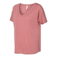 thumbnail image 2 of BELLA + CANVAS Womens Slouchy V-Neck Tee, 2 of 5