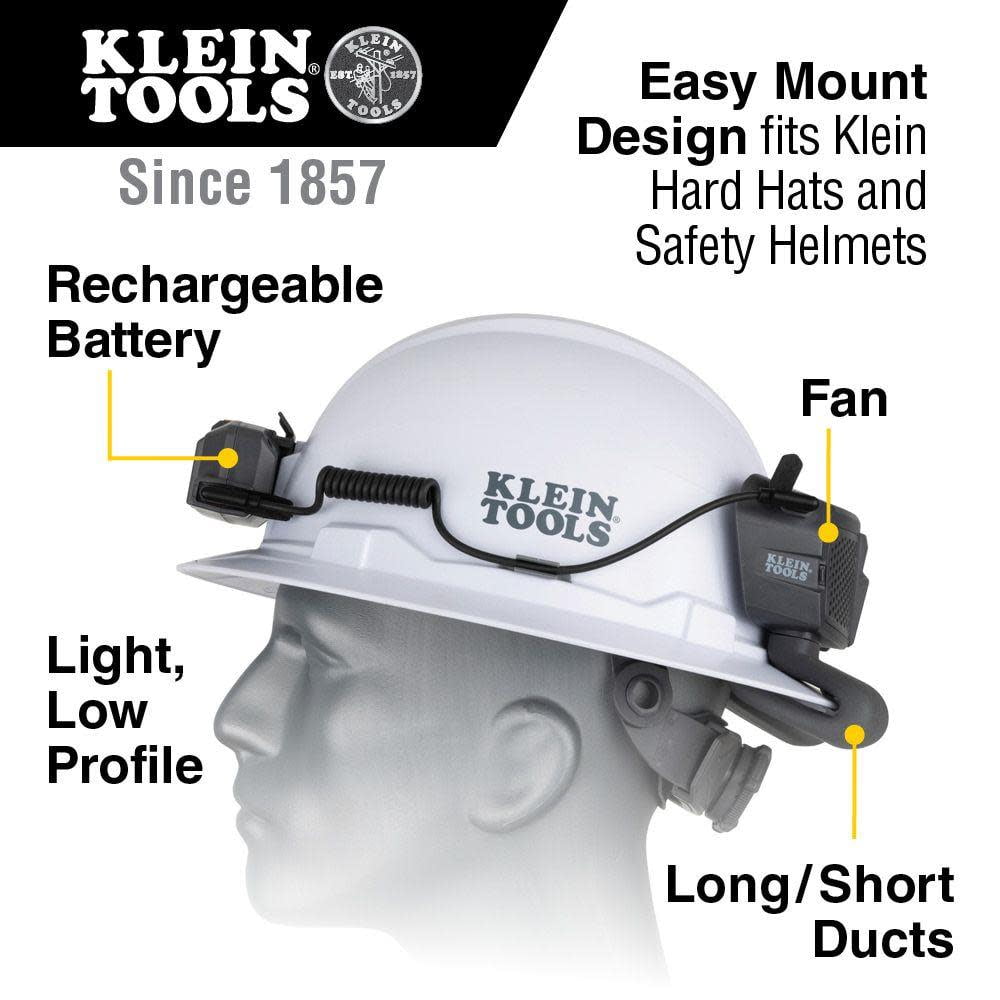 Klein Tools Klein Hard Hat Fan Modular 