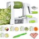 thumbnail image 1 of Rallador De Verduras En Espiral Espiralizador 5 Cuchillas Cortador De Verduras Plegable, Dise&ntilde;o Antideslizante Libre De Bpa Ideal Para Ensaladas De Pasta Y M&aacute;s, 1 of 8