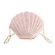 thumbnail image 1 of BRIGHTFUFU Bolsos con forma de concha con lentejuelas Versátil bolso de hombro con cadena cruzada para mujeres, niñas, damas (rosa), 1 of 7