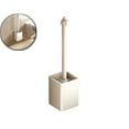 thumbnail image 1 of Dvruxg Toilet Brush Set, Modern Compact Bathroom Cleaner, Long Handle Suction Cup Wall Mounted Scrubber for Home Use, 1 of 5