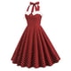 thumbnail image 3 of Moda mujer verano Retro Casual Pullover puntos Sexy sin mangas vestido largo Fridja  hj1450, 3 of 6