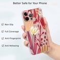 thumbnail image 2 of Brief Flower Strokes Case for iPhone 11 Pro,Aesthetic Colourful Floral Pattern Soft TPU Full Cover Case, 2 of 5
