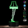 thumbnail image 6 of YSITIAN 3D Illusion Night Light Optical Illusion Leg Lamp from A Christmas Story Sexy Silk Stockings Leg Nightlight Table Lamp Glowing Led Visual Lamp Light-L YT03-491, 6 of 8