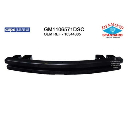 - CAPA GM1106571 Rear Bumper Reinforcement for 04-08 Pontiac Grand Prix