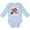 AE-Light Blue, variant on Inktastic One-i-e-i-o 1st Birthday Boys or Girls Long Sleeve Baby Bodysuit
