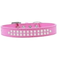 thumbnail image 5 of Dog, Puppy  Pet Fashion Collar, "Two Row Pearl Rimsets", 5 of 9