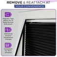 thumbnail image 4 of Light Blocking Strips for Along Edges of Blackout Shades-72" White, 4 of 10