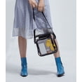 thumbnail image 5 of Bolso de mensajero transparente para el trabajo y viajes de negocios para hombres y mujeres, aprobado para estadios - Bolso de hombro transparente tipo bandolera para eventos deportivos y, 5 of 5