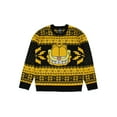 thumbnail image 6 of Garfield Men's Big Grin Fair Isle Design Knit Pullover Holiday Ugly Christmas Sweater, 6 of 6