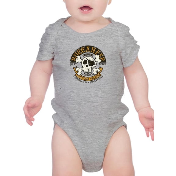 Cute Caribbean Sea Buccaneer Bodysuit Infant -Image by Shutterstock, 12 Months