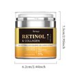 thumbnail image 2 of Ganfancp Advanced Aging Retinol Cream For Face Diminishes Wrinkles Fine Lines And Age Spots For Men Women Day Night Hydrating With And Hyaluronic Moisturizer Ofertas Del Día Liquidación 1X Crema, 2 of 6