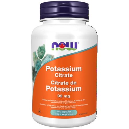 NOW FOODS Potassium Citrate 99Mg  180 CT