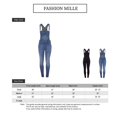 thumbnail image 2 of FashionMille Women Skinny Denim Overall, 2 of 5