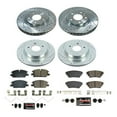 thumbnail image 2 of PowerStop Front and Rear Z23 Evolution Sport Carbon-Fiber Ceramic Brake Pad and Drilled & Slotted Rotor Kit Fits: NISSAN Select Models K8816, 2 of 7