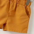 thumbnail image 7 of JAJAHO Boys Summer Outfits 2 Piece Set For Boy Short Sleeve Striped Button Up Shirt And Casual Shorts Matching Set For Kids 2-7Y Trendy Outfit, 7 of 7