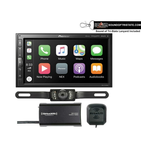 Pioneer DMH-C2550NEX Digital Receiver   SiriusXM Tuner   License Plate Camera