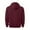 Wine, variant on Cethrio Boys Half Zip Hoodies Size 10-12, Long Sleeve Casual Fleece-lined Pullover Boys Hooded Sweatshirts Gray