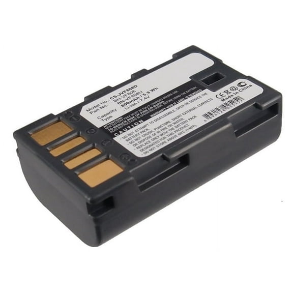Replacement Battery for JVC GR-D750AC,GR-D750EK,GR-D750EX,GR-D750U,GR-D750US,GR-D751,GR-D760,GR-D760EK,GR-D760EX,GR-D760US,GR-D770,GR-D770AC,GR-D770E,GR-D770EK,GR-D770EX,BN-VF808,BN-VF808U