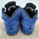 thumbnail image 5 of Size 6 - A i r-Jor-dan 5 Retro Blue Suede, 5 of 6