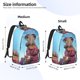 thumbnail image 2 of Easygdp Elephant Sits Mochila de Lona Resistente para Laptop, Compatible con Laptops de 15 a 17 pulgadas, Ideal para Escuela, Trabajo y Viajes-Small, 2 of 5
