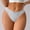 Gray, variant on Womens Low Rise Thong Panties with Lace Trim, Ribbed Stretch Underwear, Soft Everyday Wear, 1-Piece Pack,Size S