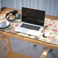 thumbnail image 3 of Long Mouse Pads for Desk,Pitbull Dog and Flower Floral Desk Mats on Top Of Desks, Desk Mouse Pad Extra Large with 3mm Non-Slip Base and Stitched Edge for Gaming,Office,Work,Home 35.4"x15.7", 3 of 6
