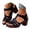 Black, variant on Xijirk Womens Sandals,Strappy High Heel Sandals with Open Toe Platform Summer Fashion Shoes Adjustable Ankle Strap for Dressy Wear,,Brown,8.5