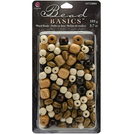 - Jewelry Basics Wood Bead Mix, 3.7 oz, #2