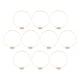thumbnail image 4 of Paquete de 10 aros florales de metal para centro de mesa, decoración de mesa, aros artesanales 30 centimetros, 4 of 9