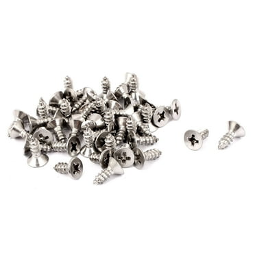 M3.5 x 9.5mm Cross Head Countersunk Self Tapping Screw 50 Pcs