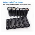 thumbnail image 4 of Portable 6 Slot US Dollar Coins Holder Collector Coin Storage Dispenser with Spring, 4 of 6