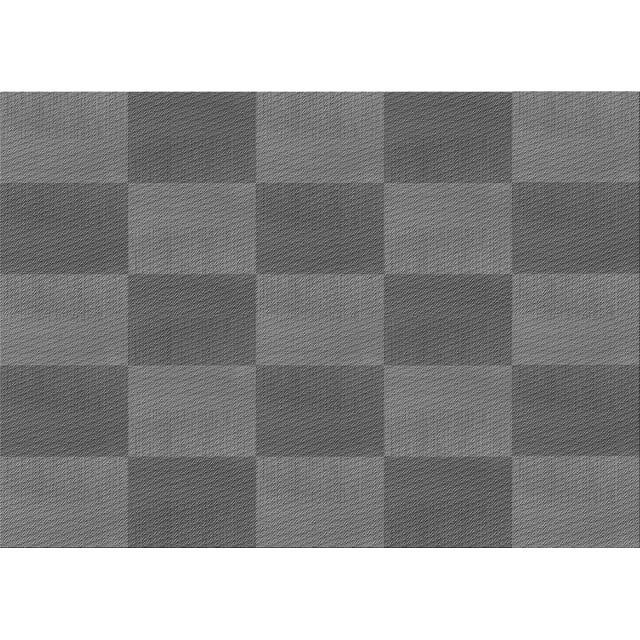 Ahgly Company Tapis Rectangulaire Lavable en Machine Intérieur Transitionnel Gris, 8 Pieds x 12 Pieds