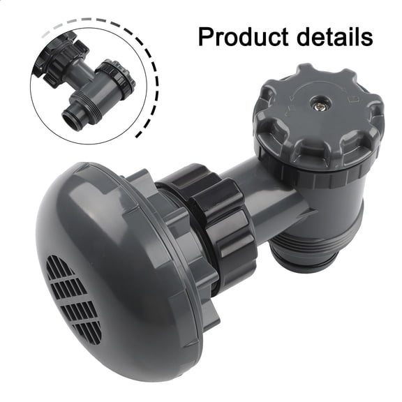 Pool Maintenance Above Ground Pools On-Off Valve Rugged Abs Construction User-Friendly Design Efficient Operation
